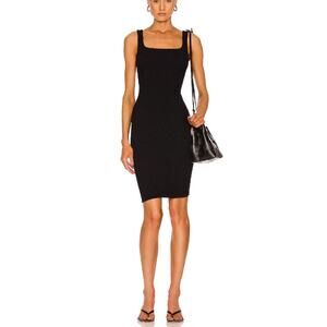 Hunza G Black Tank Dress One Size